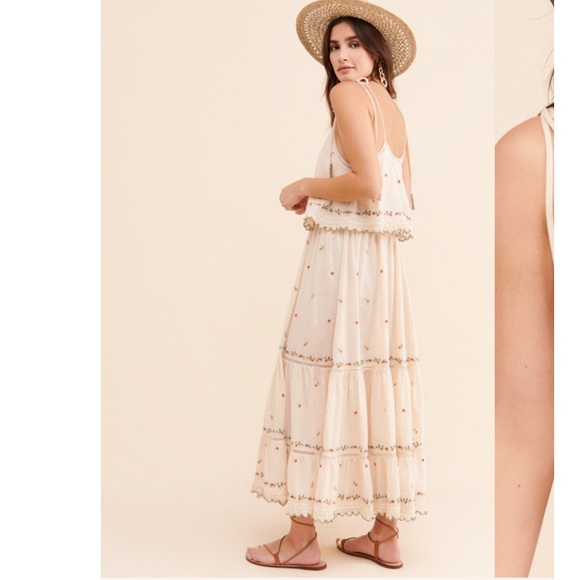 Anthropologie Let me Be Norra Maxi Dress - Picture 2 of 13